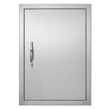 BBQ Door 18W x 24H BBQ Island Access Door Outdoor Kitchen Door Stainless Steel