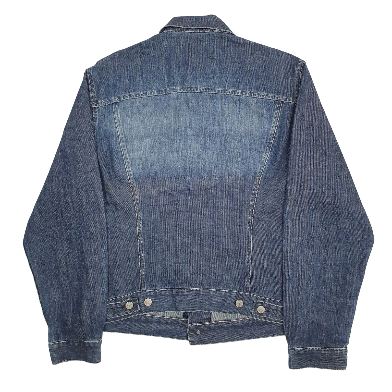 FREEMAN T PORTER Denim Jacket Trucker Coat Mens M image 4