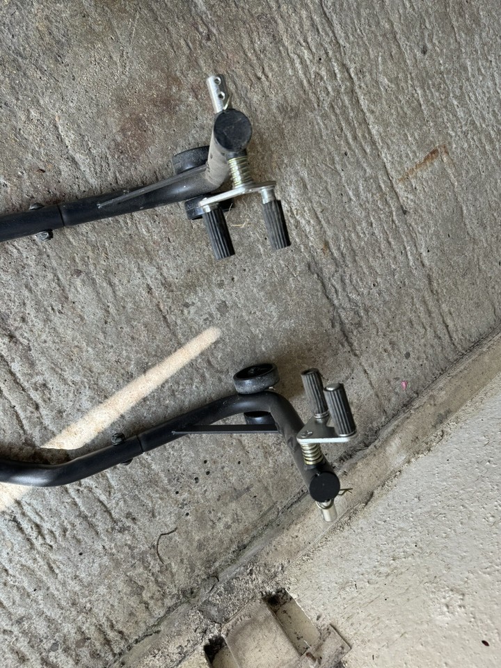 OXFORD MOTORCYCLE FRONT PADDOCK GARAGE STAND LIFT BLACK OX287 eBay