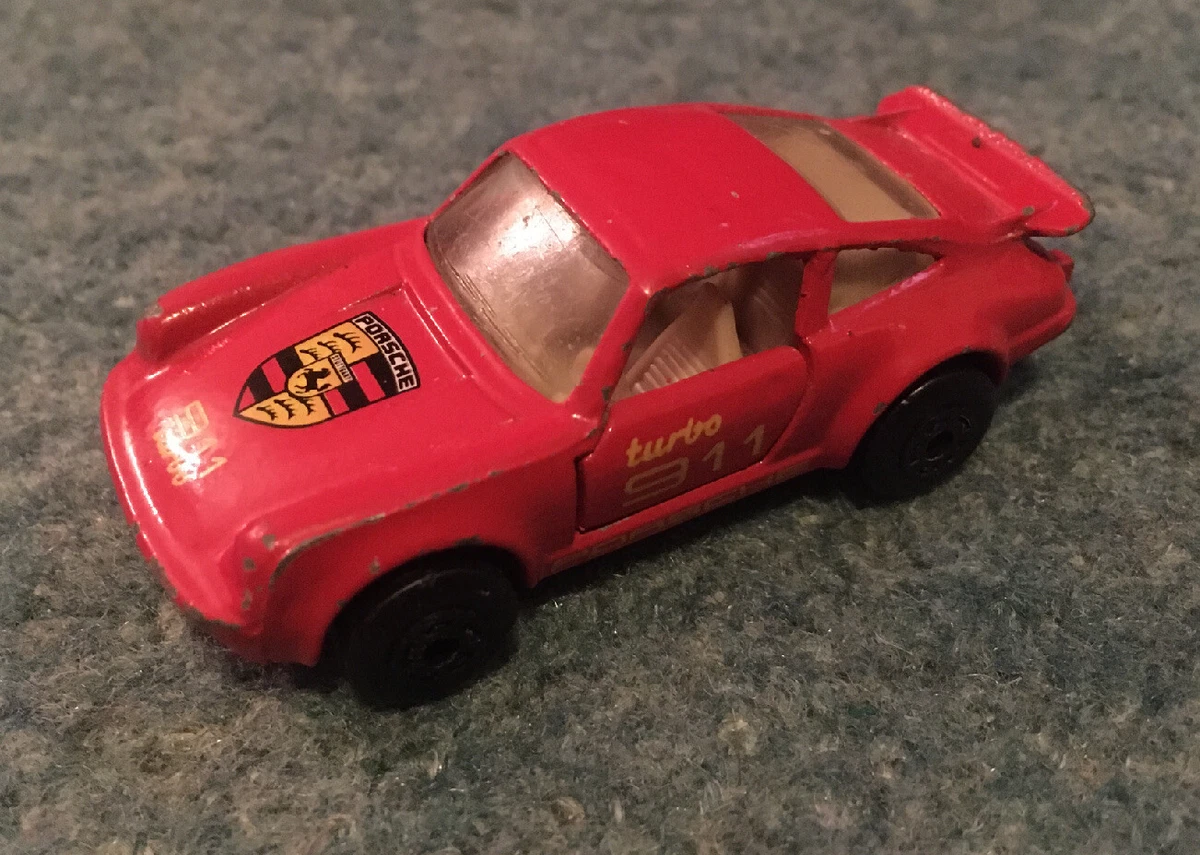 Matchbox 1978 Porsche 911 Turbo ROUGE BON TAT VOITURE MOUL E SOUS PRESSION