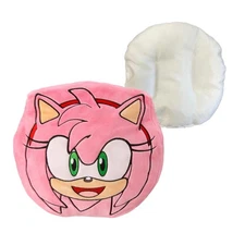 Sonic The Hedgehog Plush Pillow Mighty Mojo Amy Pouch Pal Microwavable Toy