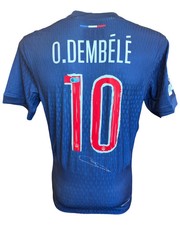 OUSMANE DEMBELE SIGNED 24/25 PARIS SAINT-GERMAIN HOME SHIRT (ACG CERT AG19117)