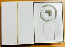 EMPTY BOX ONLY for iPad Pro WiFi + Cellular Gold Genuine Original Retail Package