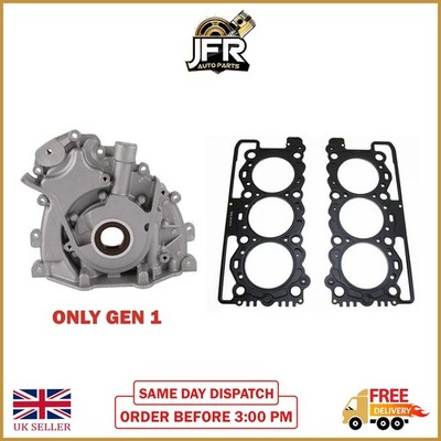 LAND ROVER RANGE ROVER DISCOVERY 3.0 TDV6 306DT OIL PUMP & HEAD GASKETS SET NEW