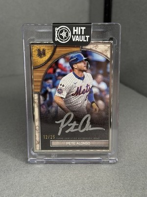 Topps Museum Collection 2025 Pete Alonso Museum Framed Auto #FMA-PA /25 Mets