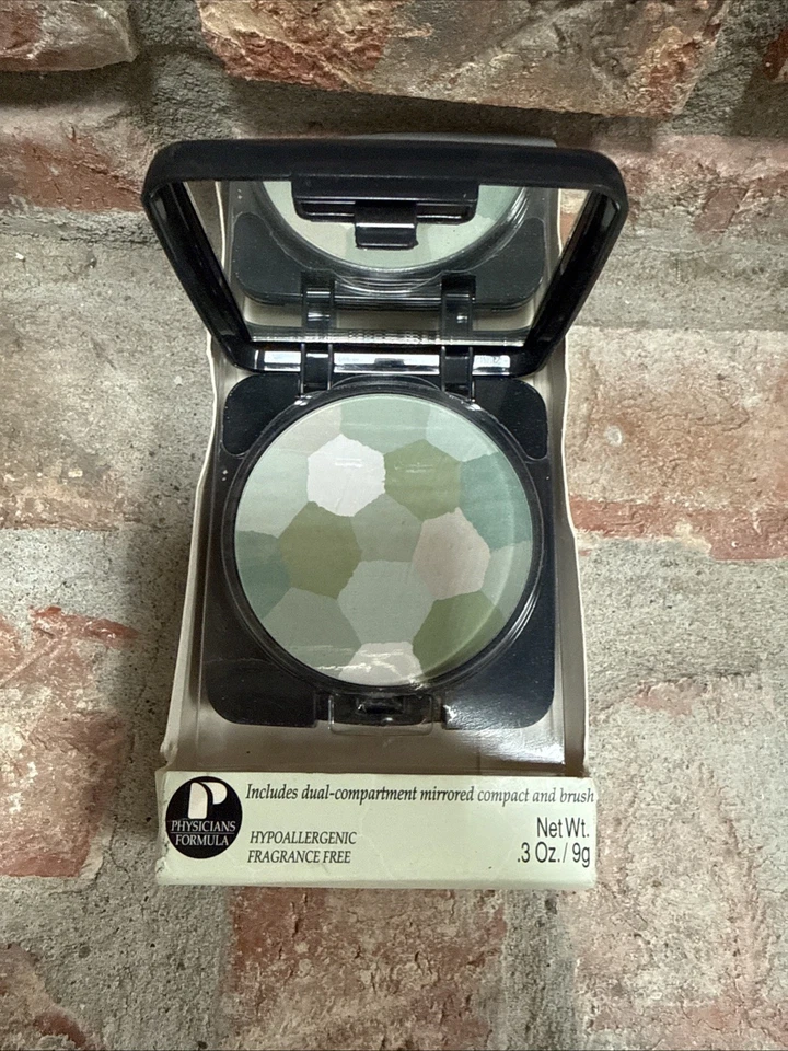 Physicians Formula Powder Palette Multi-Colored Face Corrector # 1639 Green - Image 3 of 4