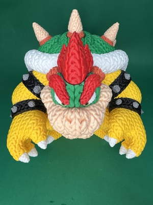 #ad 3D Printed Bowser Crochet Style – 10” Collectible Adorable King of Koopas $57.99