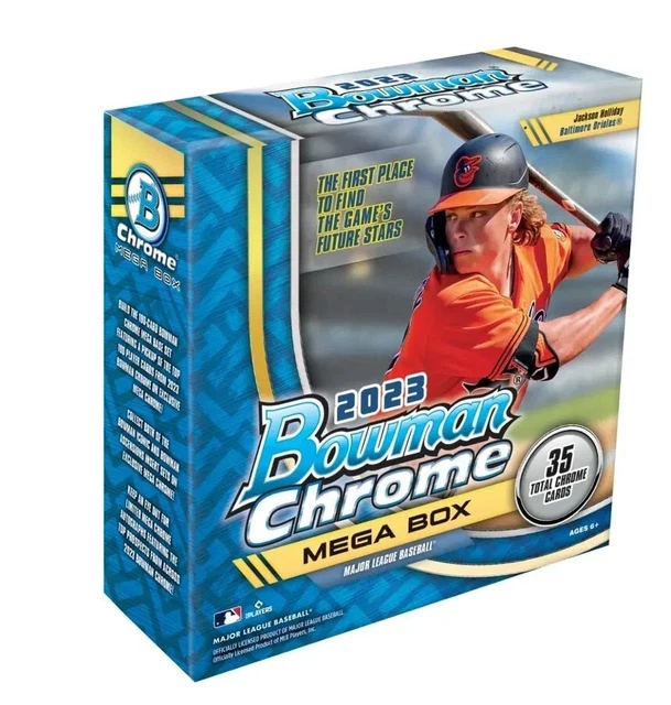 2023 Bowman Chrome Baseball Factory Sealed MEGA BOX - Rip + Ship