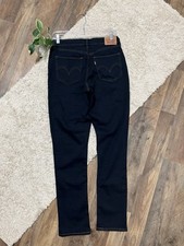 Levi's Size 29 Dark Wash Classic Mid-Rise Skinny Jeans