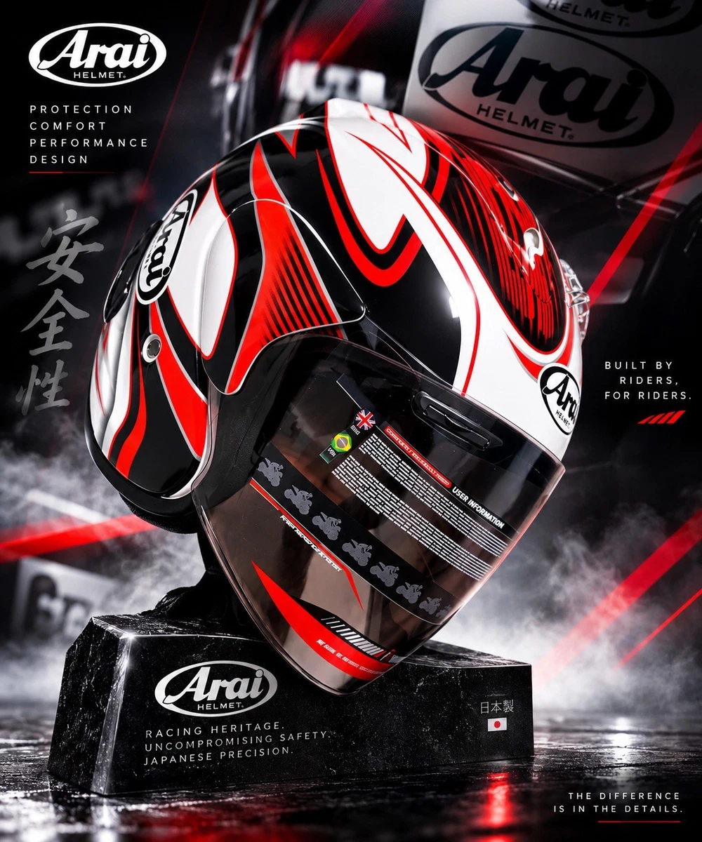 Size M Arai Open Faces Helmets for sale | eBay