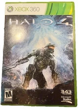 Halo 4 Xbox 360 2 Disc Set Microsoft Studios 343 Industries CIB Tested VG