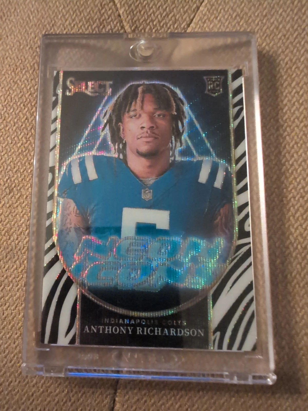 Anthony Richardson Panini Select Neon Icons #NIARI Prizm