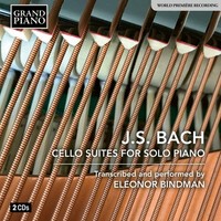 Audio Cd - Johann Sebastian Bach - Cello Suites For Solo Piano (2 Cd) - Grand P