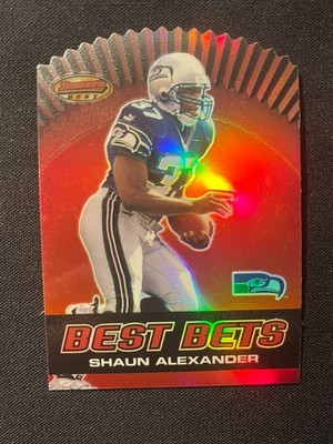 Shaun Alexander Football Cards variety choose your cards