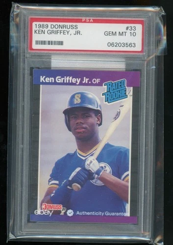 1989 Donruss #33 Ken Griffey Jr. PSA 10 Pop 2093