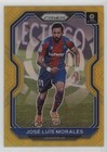2020-21 Panini Chronicles Prizm La Liga Gold Prizm 6/10 Jose Luis Morales #19
