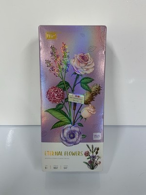 Ewiger Blumenstrauß Mini Bausteine Set 547 Stück Kreativ Neu im Karton