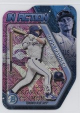 2025 Bowman Draft In Action Mega Box Pink Mojo Refractor /199 JoJo Parker 1bk5