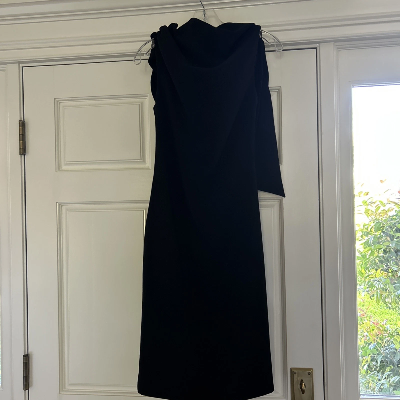Bottega Veneta — BOTTEGA VENETA  Drapeneck   Sheath Dress~ Black ~38 US2