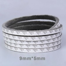 10M Self Adhesive Draught Excluder Brush Window Pile Seal Door Weather Strip UK