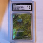 Pokémon Bulbasaur 166/165 Sv2a Card 151 Art Rare Holo CGC Gem Mint 10 Japanese