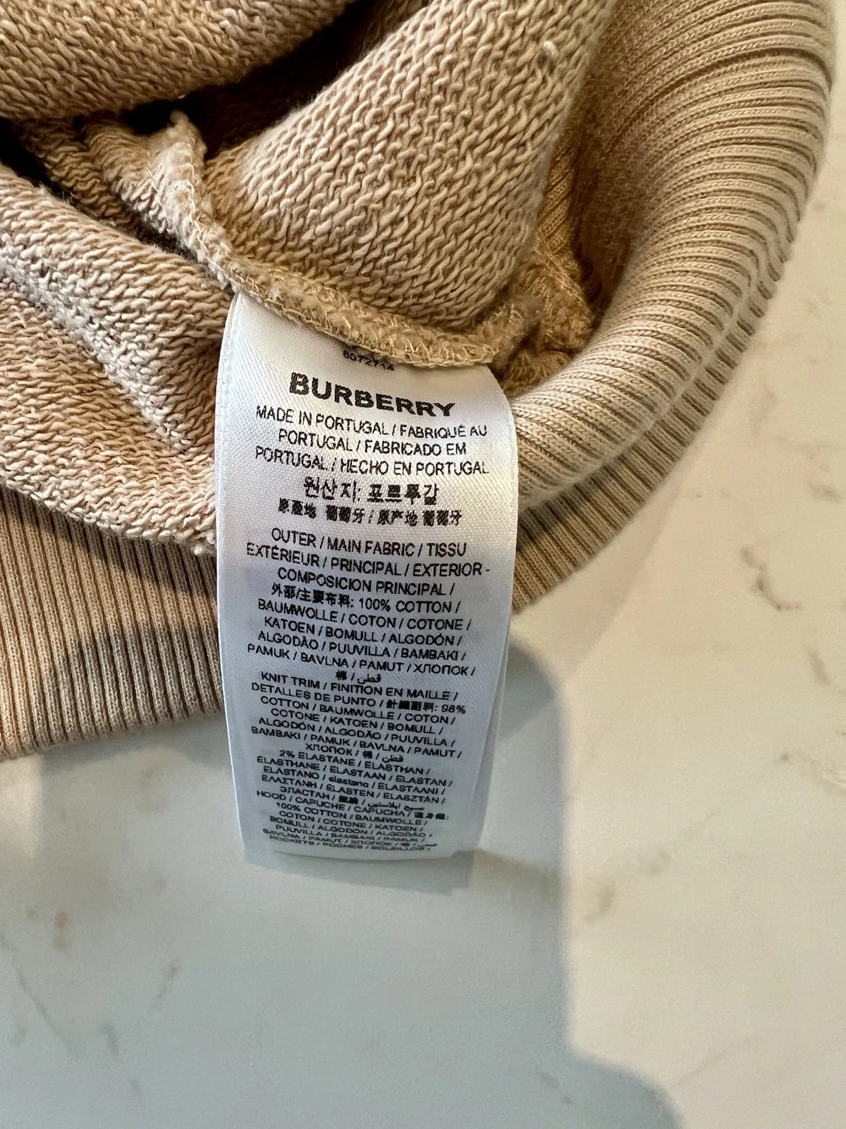 Felpa con cappuccio Burberry taglia XL *come nuova*