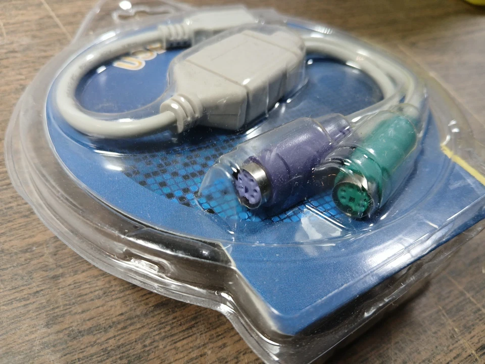 PS/2 Keyboard/Mouse to USB Converter Adapter New Computer - Image 3 of 4