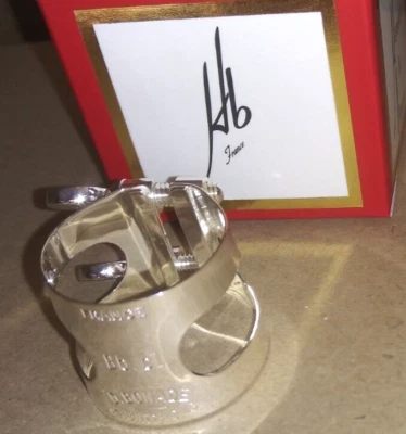 GENUINE BONADE L2250A Silver Plated Bb Clarinet Ligature