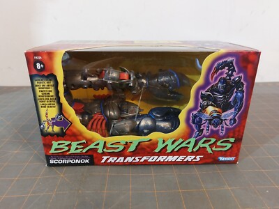 BEAST WARS TRANSFORMERS REISSUE VINTAGE SCORPONOK Figure
