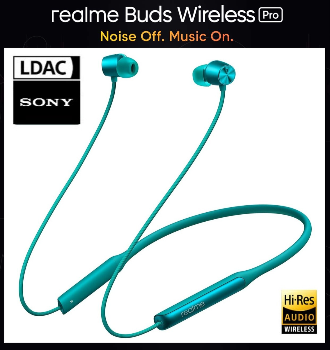 Realme Buds Wireless Pro Wireless Earphones || LDHC Dual-Drivers