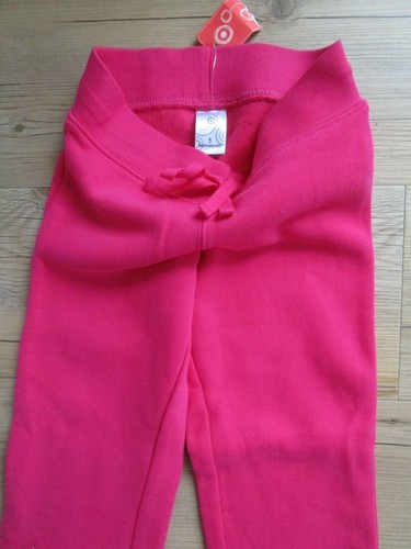 Girls Target wide leg track pants Size 5 NWT bright rose - Picture 2 of 2