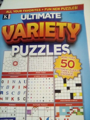Ultimate Variety Puzzles Volume 2