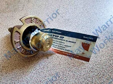 Orbit All Brass 90 Degree Quarter Spray Pattern Pop-Up Yard Sprinkler Head 54072