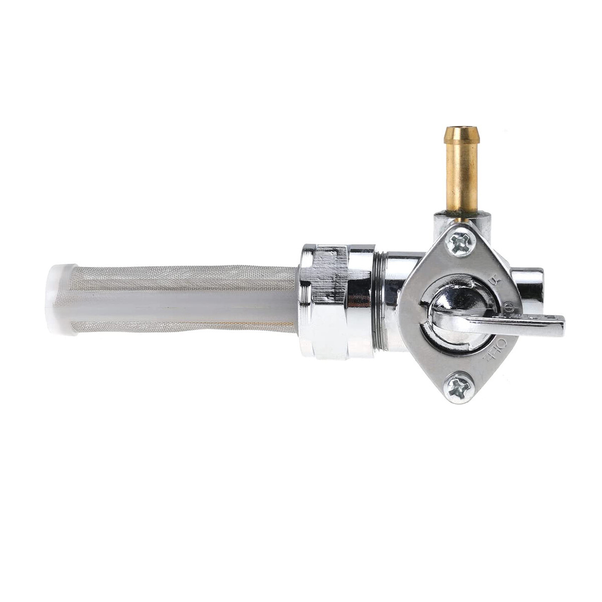 Gas Tank Fuel Valve Petcock Switch 22MM Left Spigot Fit for Harley Davidson US