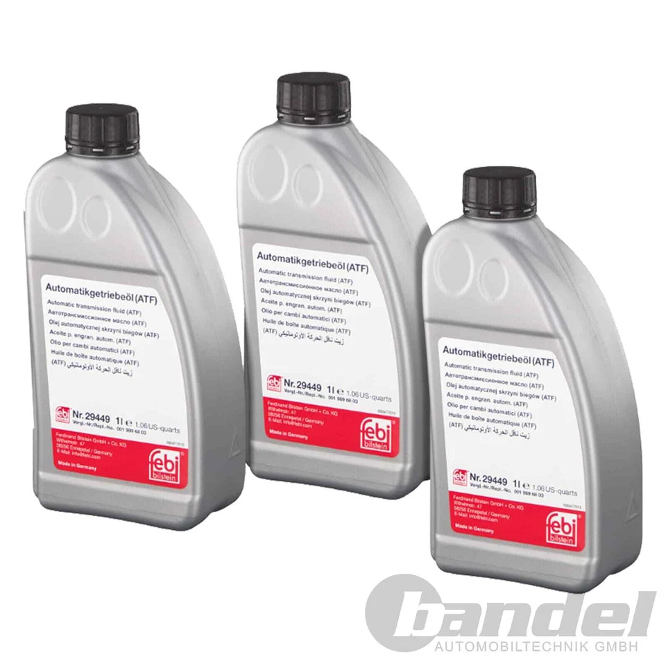 FEBI Kit Di Cambio Olio Automatico Per 7 Marce Adatto Per MERCEDES Classe C W204 - Immagine 4 di 4