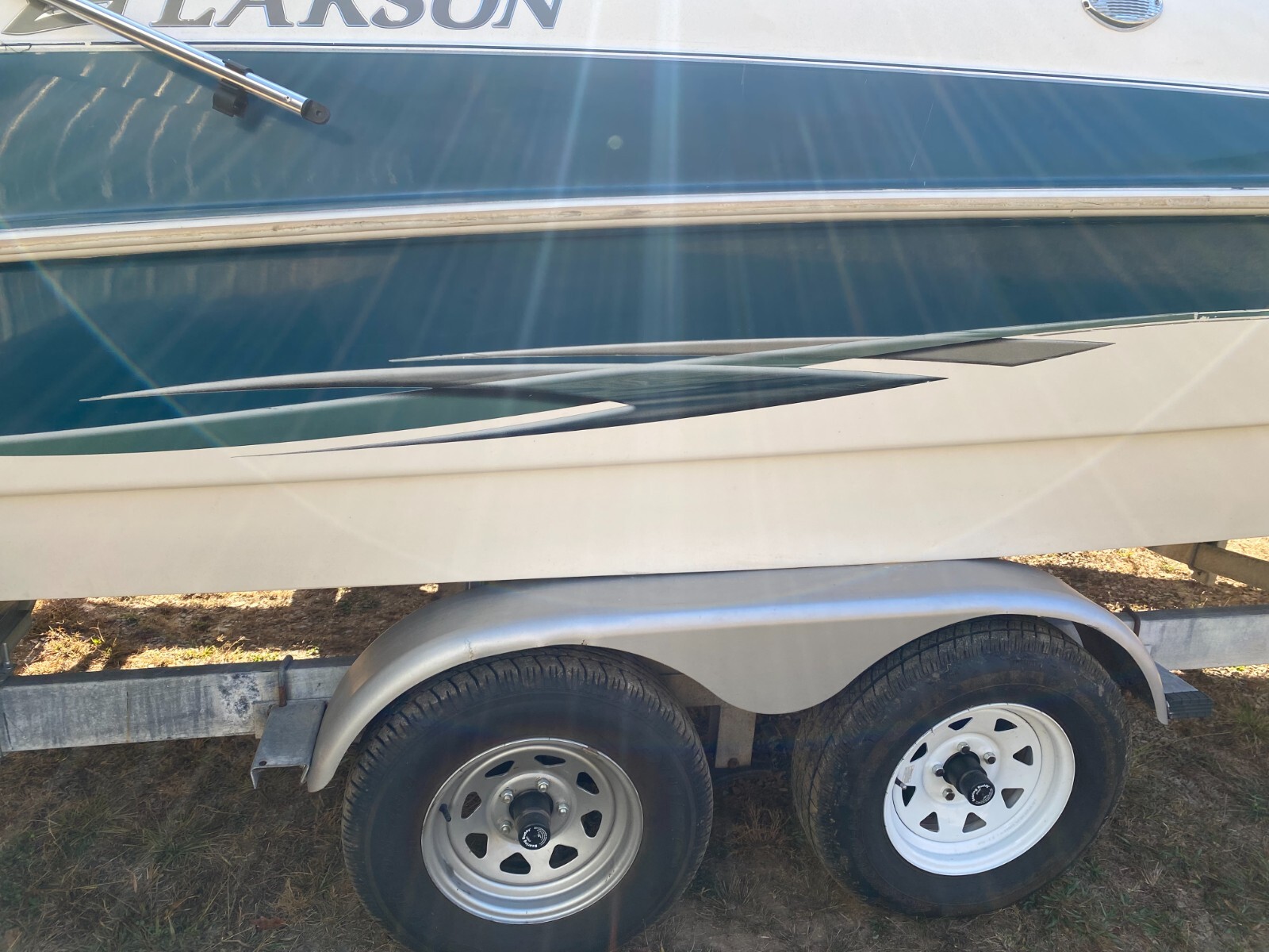 2000 Larson 233 Escape 24' Deck Boat & Trailer eBay