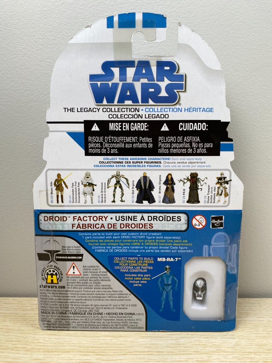 Star Wars Legacy Collection GENERAL GRIEVOUS BD25 Brand New 3.75