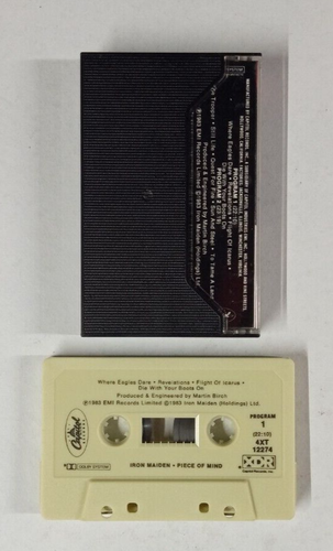 Iron Maiden: Piece of Mind Cassette Tape - Picture 2 of 5