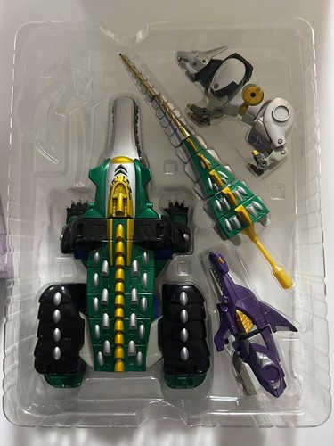 BANDAI JAPAN DX Megazord Power Rangers Wild Force Sentai Gaoranger Gao Hunter - Picture 5 of 7
