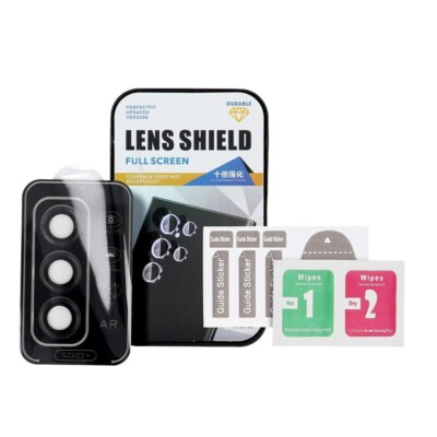 Für Samsung Galaxy S23 - Tempered Glas Camera Protector Hartglas Schutz 3D