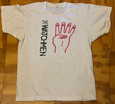 The Watchmen Chicago Punk Rock T-Shirt Size M Local Favorites!