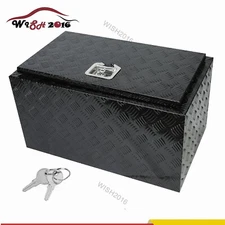 30"x17"x17.75" Aluminum Pickup Truck Bed Tool Box underbody Trailer Storage Box