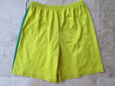 Short FC Nantes Vintage – Porté Par Cichero N°6, Erreà, Domicile Jaune, Taille M