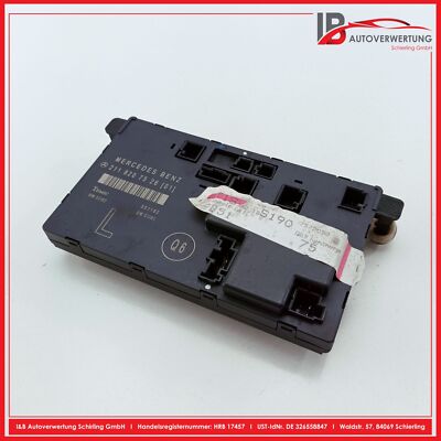 MERCEDES E-CLASS ESTATE W211 E220 CDI Control Unit Door Front Left 2118207526