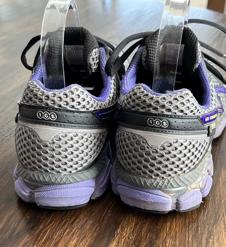 Asics Gel-Cumulus 16 Womens Sz 8.5 FluidRide Gore-Tex Carbon Purple Black  T4B5N | eBay
