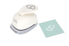 Bira Craft 1 inch Heart 2 Lever Action Craft Punch for Paper Crafting