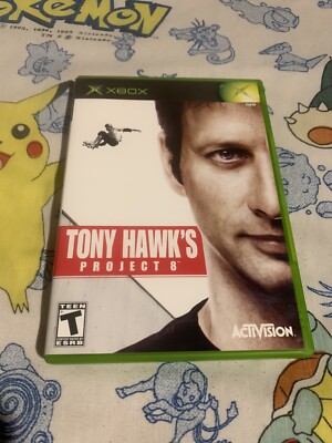 Tony Hawk's Project 8 (Microsoft Xbox, 2006) NO GAME *CASE ONLY*