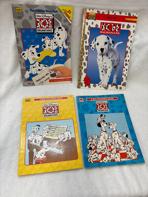 Disney 101 Dalmatians 2 coloring books and 2 sticker books, all unused