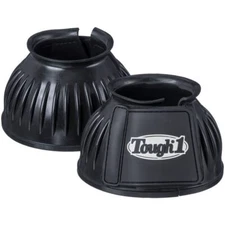 New! Pair of Tough-1 Heavy duty DOUBLE LOCK BELL BOOTS Ribbed 3 SIZES, 7 COLORS!