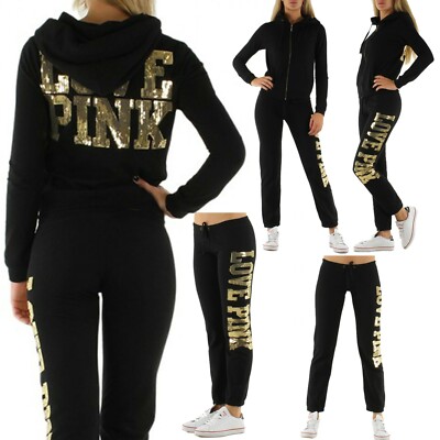victoria secret pink plus size jogging suits
